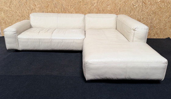 Image 1 of Divano angolare in pelle Rolf Benz Mio