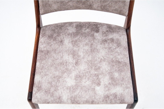 Image 1 of Set van 6 teakhouten stoelen, Uldum Mobelfabrik, Denemarken, 1960