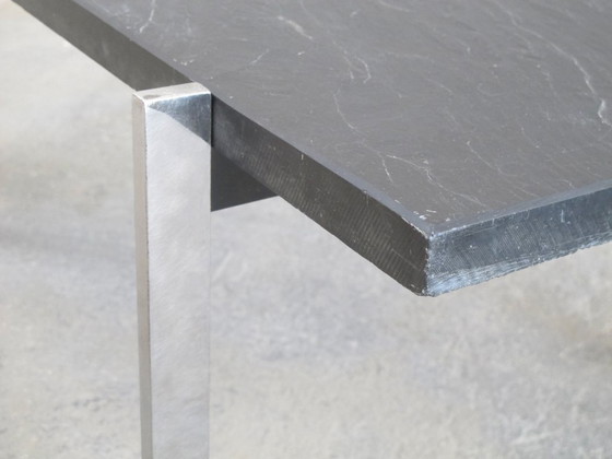 Image 1 of Mesa de centro de piedra de pizarra Francia 1950