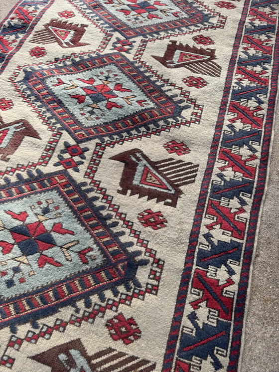 Image 1 of Antiek Kazak-tapijt