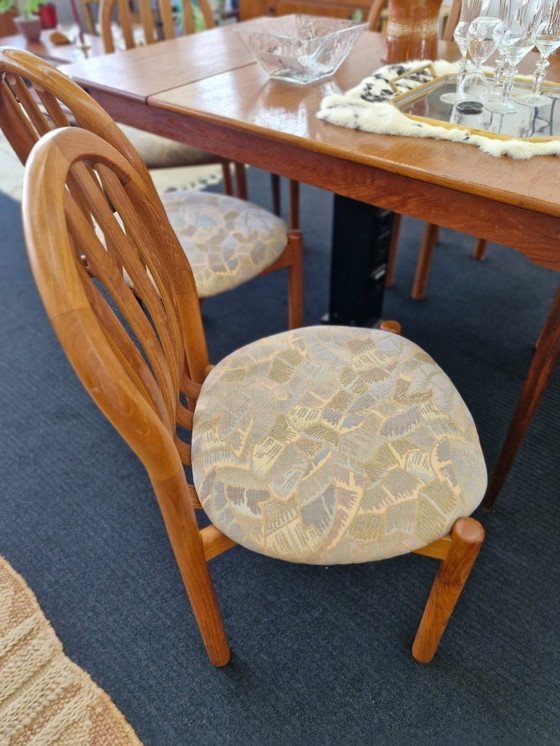 Image 1 of Sillas de comedor de diseño danés Koefoed (6)