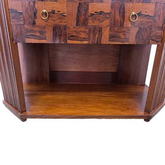 Image 1 of French Art Deco rosewood chest of drawers, 1920s/1930s