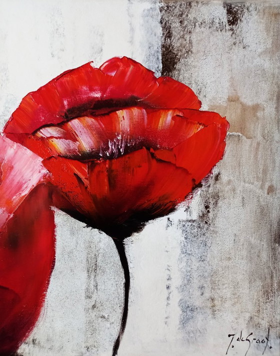 Image 1 of Jochem de Graaf, Diptych Poppies