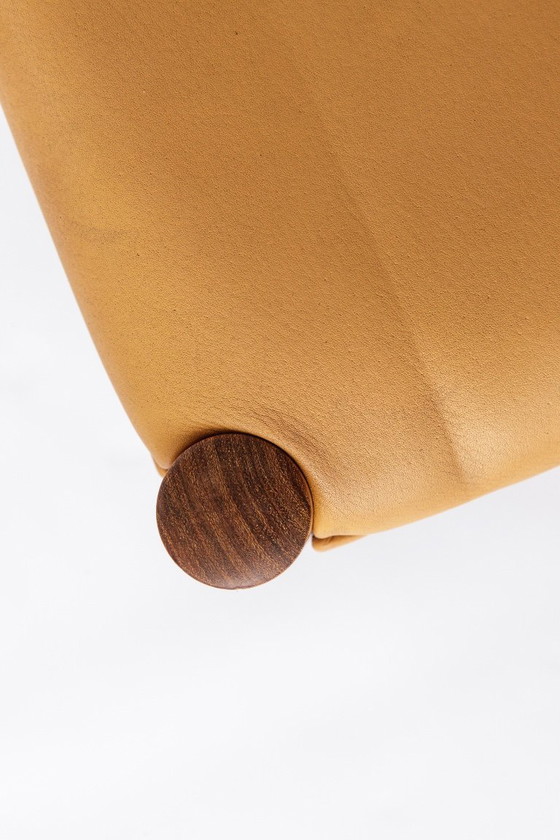 Image 1 of Vintage Danish Desk Chair by Søren Willadsen Furniture, 1960s–70s, Rosewood Frame with Original Beige Faux Leather