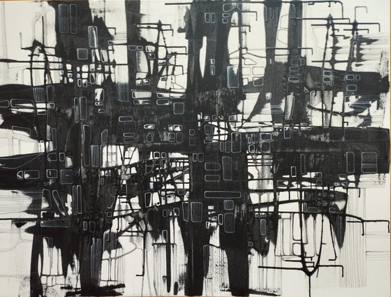 Image 1 of Natia Antadze Abstract Composition XXL