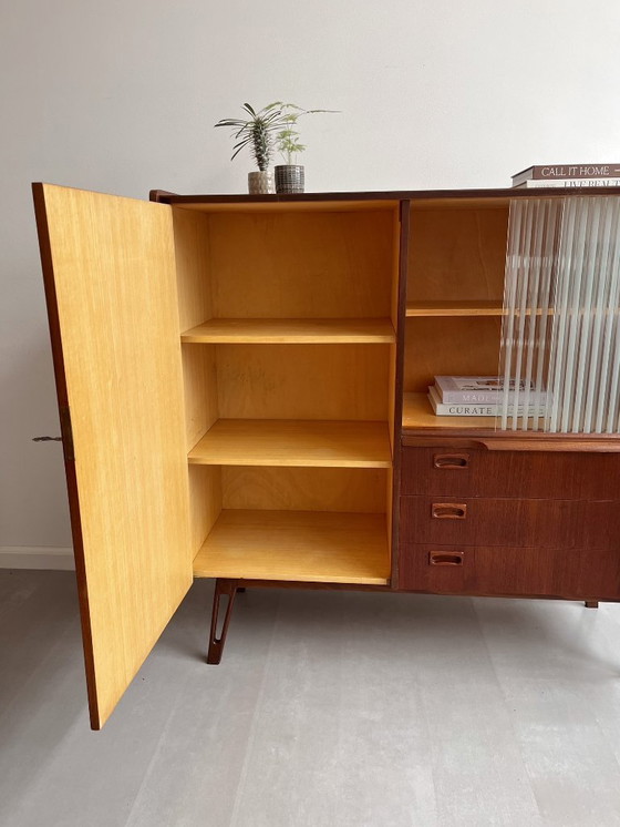 Image 1 of Credenza alta vintage in teak, anni '60