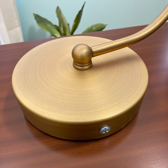 Image 1 of Applique da parete in oro e vetro per camera da letto, set di 2 NUOVE