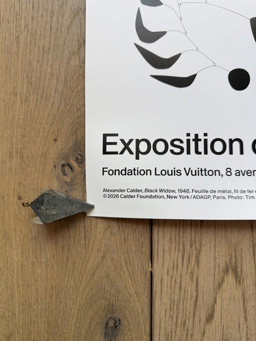 Affiche Expo Poster Design Alexander Calder Sculpture Brutalist – wanddecoratie, Paper (photo 2 of 6)
