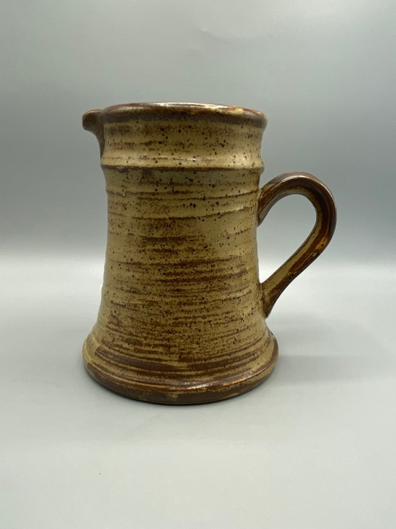 Rocaille Pyriet Aardewerk Kan – Japans Geregistreerd Ontwerp – jaren 70 – Servies, Organic Modern (photo 3 of 9)