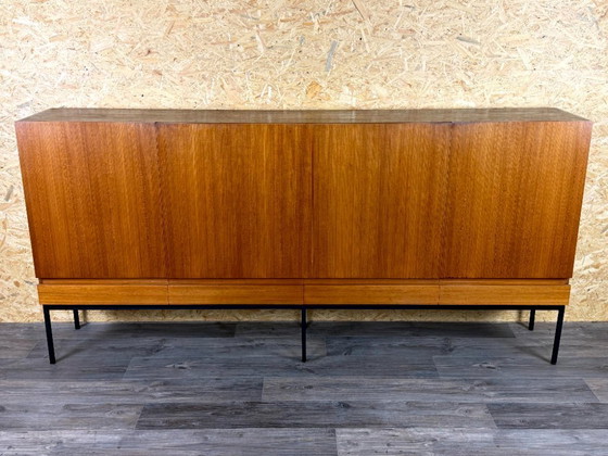 Image 1 of Credenza alta in teak anni '60/'70, modello B60 di Dieter Waeckerlin per Behr.
