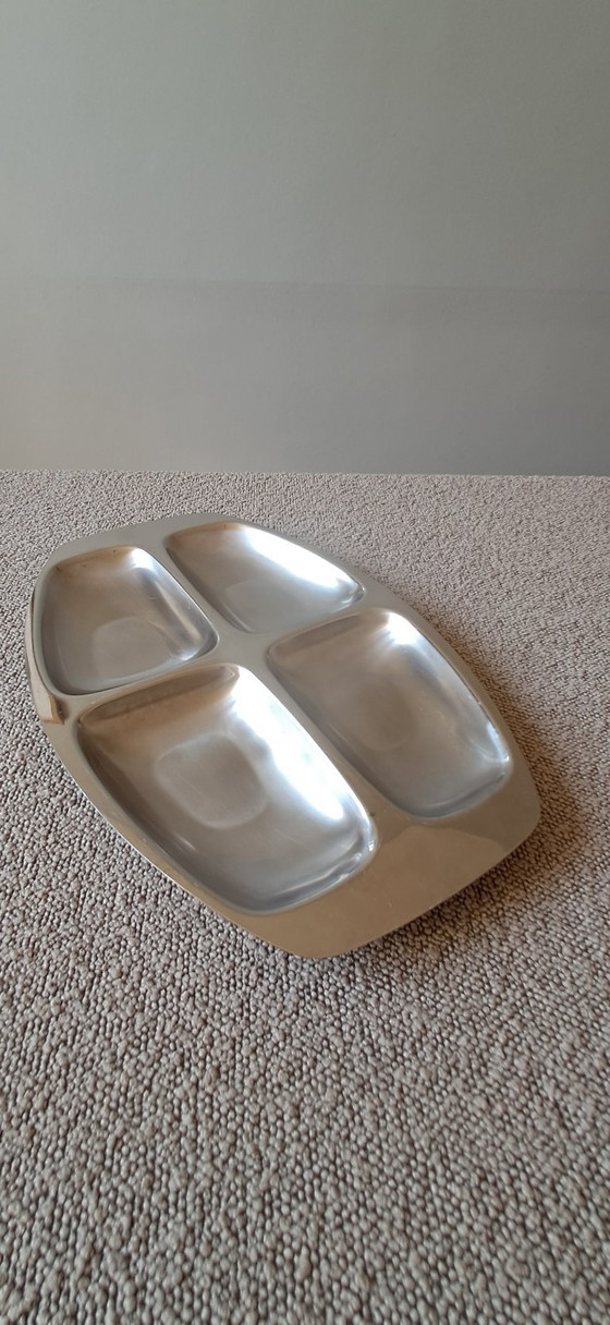 Vintage Alfra Alessi Hors d'oeuvre Dish – Table accessories, Metal (photo 2 of 9)