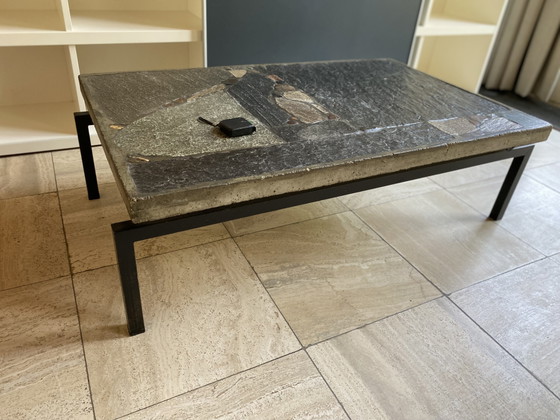 Image 1 of Paul Kingma Vintage Salontafel 1961, Beton & Natuursteen
