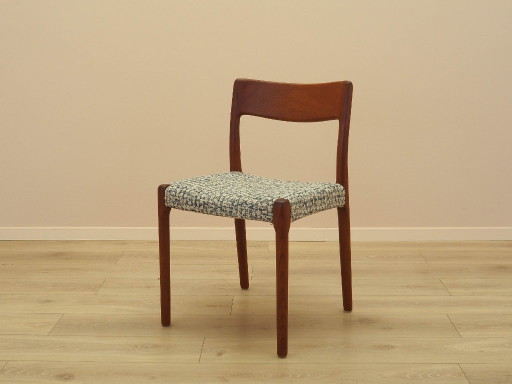 Sedia in teak, design danese, anni '60, produttore: EMC Möbler