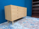 Cassettiera vintage in rovere, Borge Mogensen, design danese degli anni '60