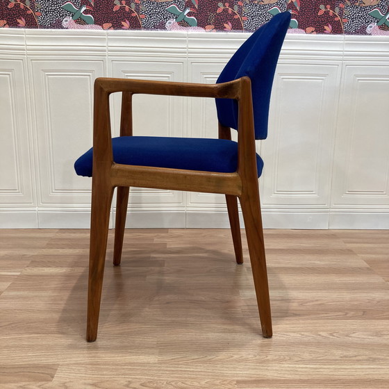 Image 1 of Suite de 4 fauteuils design 1950.