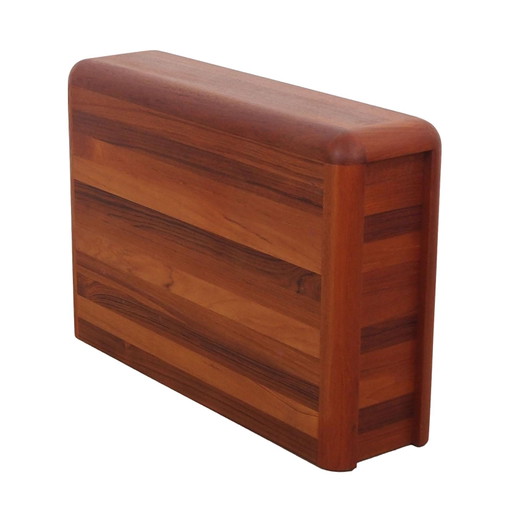 Teak Newspaper Holder, Danish Design, 1970S, Production: Denmark