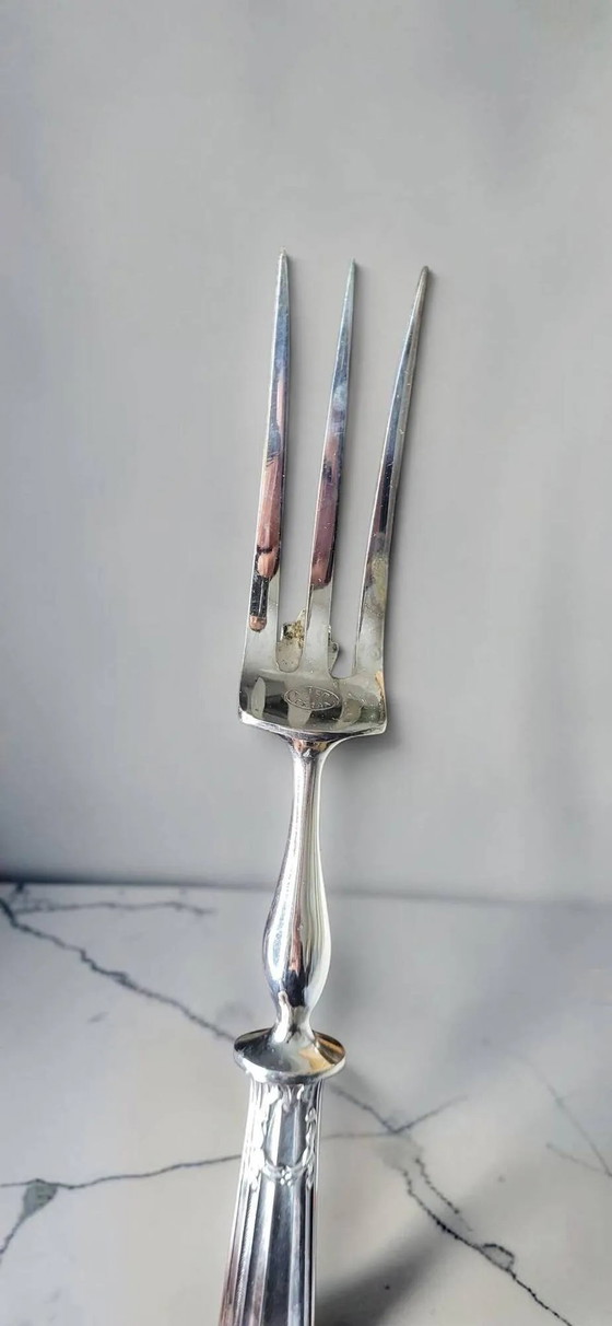 Couverts de service en argent – polished steel, Silver (photo 11 of 13)