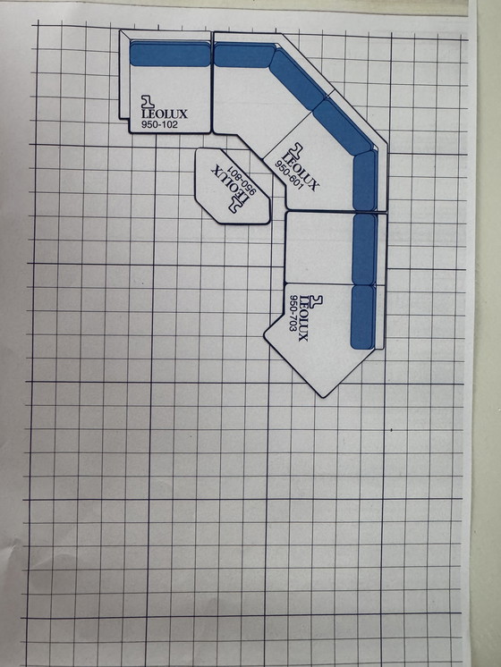 Image 1 of Divano vintage Leolux Amikejo