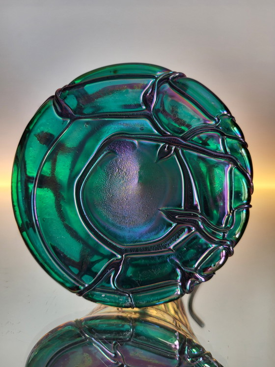 Image 1 of Art nouveau karaf, pitcher, König & Habel Ignaz, Oostenrijk, 1880-1890