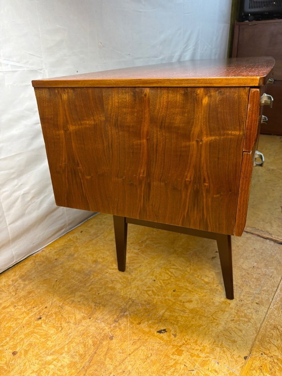 Image 1 of Mid-century retro vintage tola wood sideboard by Meredew, designed by Alphons Loebenstein 1960s   This stunning tola wood sidebo