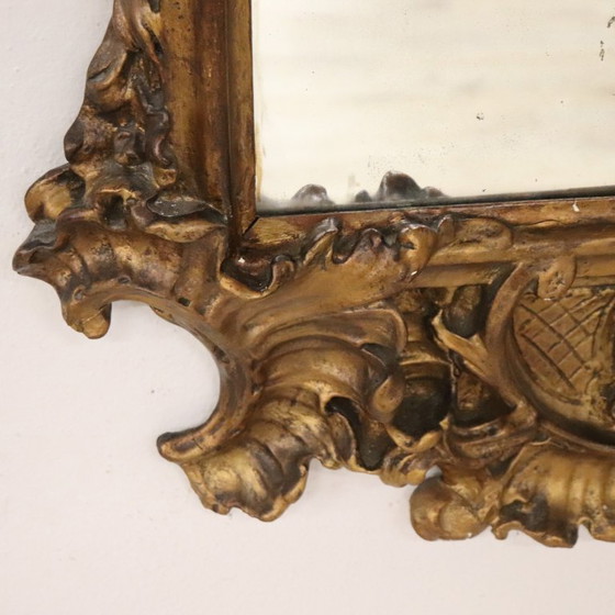 Image 1 of Antique large wall mirror, Italy late 19th century
