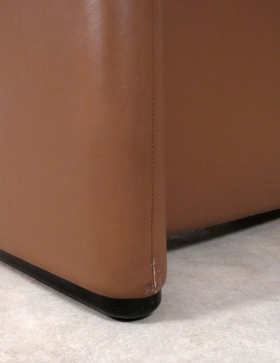Image 1 of Cassina Maralunga 2 posti in pelle color mocca