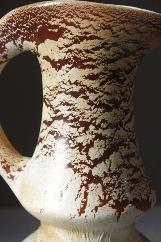 Roberto Rigon & Bertoncello Ceramiche - Large Pitcher Signed RR Italy 1970s – Vases (photo 4 of 9)