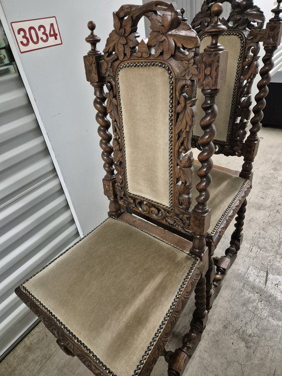 Image 1 of 4 sillas antiguas. También disponibles individualmente.