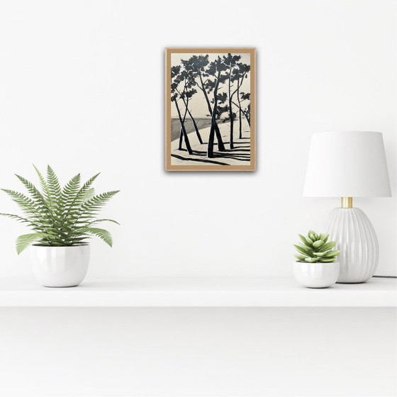 Image 1 of India ink on natural paper.  Format 30x21 cm