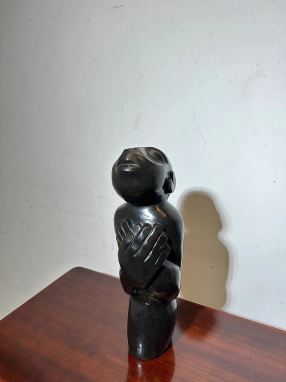 Escultura abstracta africana en "esteatita" (photo 3 of 4)