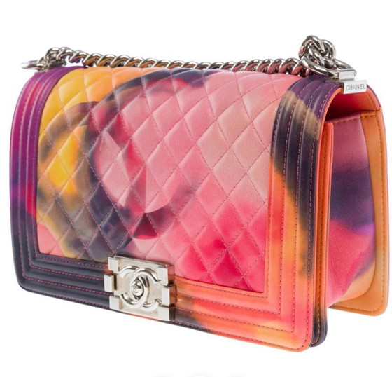 Image 1 of Borsa CHANEL Ragazzo in pelle Multicolor - 101355