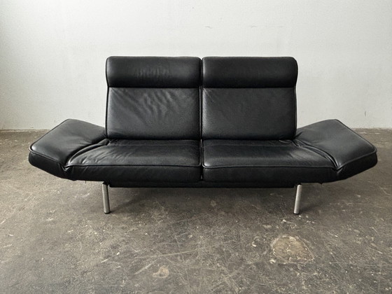 Image 1 of Divano di design De Sede DS-450 in pelle nera