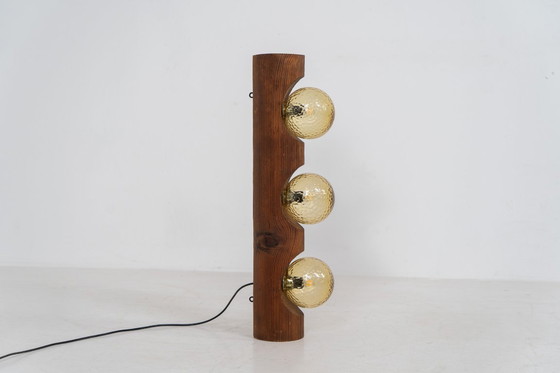 Image 1 of Sculptural floor lamp by Temde Leuchten (Switzerland, 1970s).