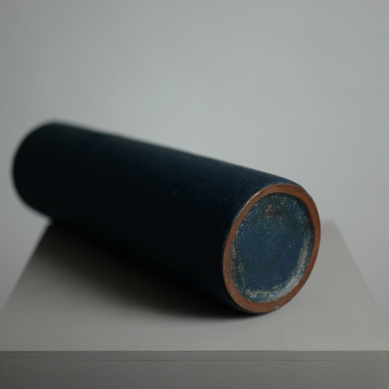 Grande Vaso da terra in ceramica testurizzata — Europa, c. anni '70 – Vasi (photo 8 of 10)