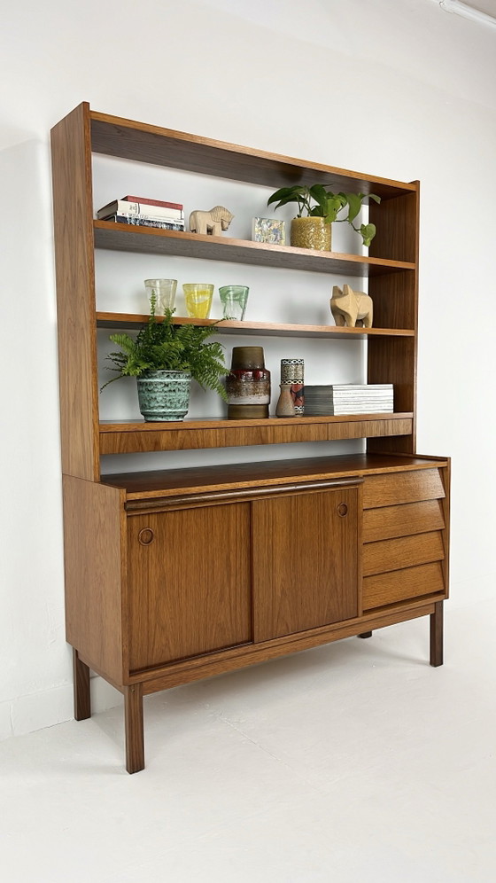 Libreria svedese vintage in impiallacciatura di teak – Librerie, Legno (photo 3 of 18)