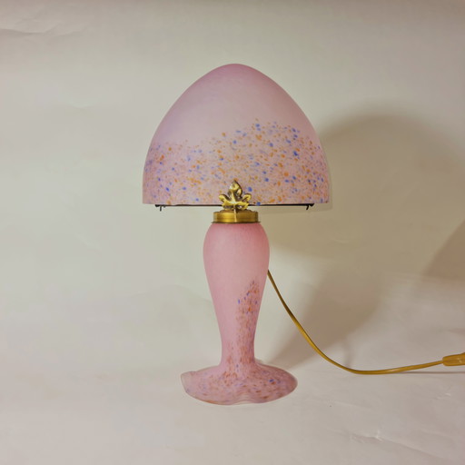 Lampe à poser en forme de champignon Vessière Cristaux