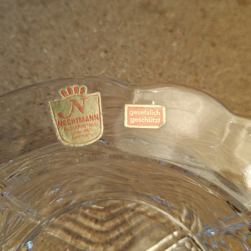 Vintage Nachtmann Crystal Bowl / Ashtray
