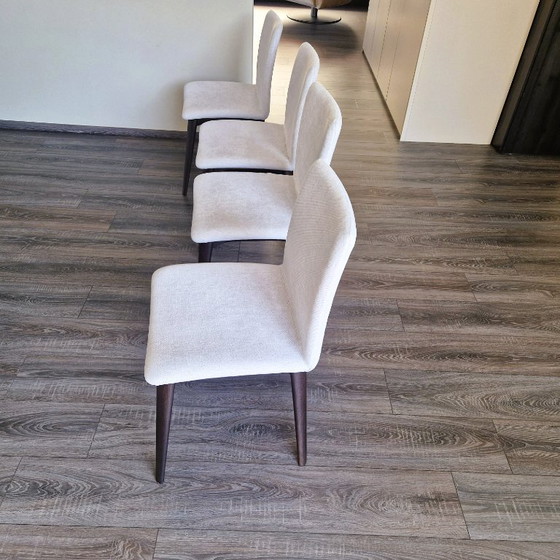 Image 1 of 4 chaises mod Doris Giellesse