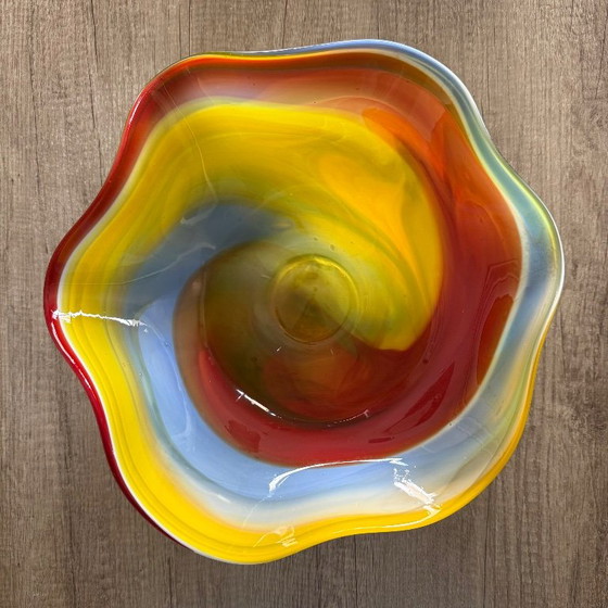 Goldan Talast Bowl Vintage Glass Fruit Bowl (photo 5 of 5)