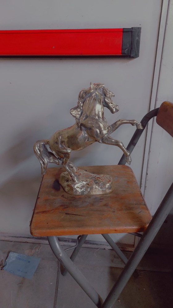 Image 1 of Stallion statue
