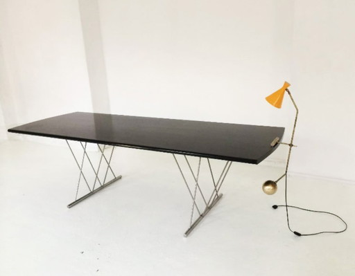 Large Italian design counterweight lamp 1950