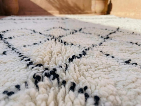 Magnifique Tapis Artisanal En Laine 250cmx150cm – Cotton (photo 5 of 6)