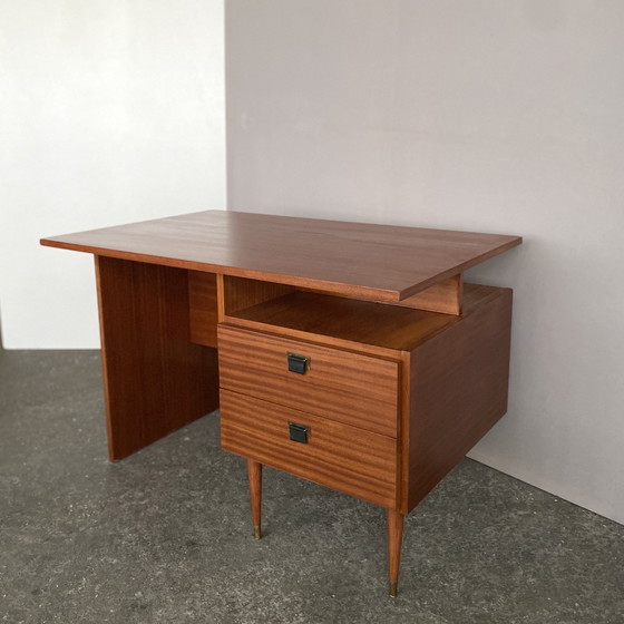 Image 1 of Mahogany Desk, 1950, Restored