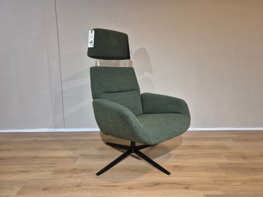 Modelo de exposición - Sillón reclinable Montel Ergo Plus - Verde - Hocker