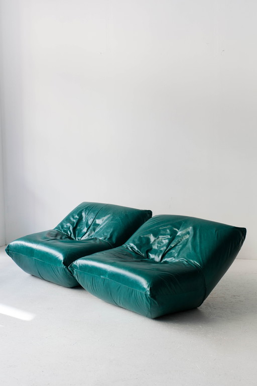 Chaises longues Papillon par Guido Maria Rosati pour Giovannetti, Italie, 1972