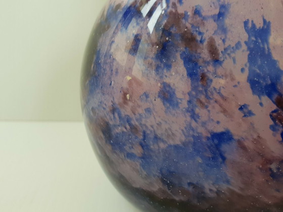 Image 1 of BERLUZE JUGENDSTILVASE, 1900, AUS DLG DAUM LORRAIN GLAS, 1900ER