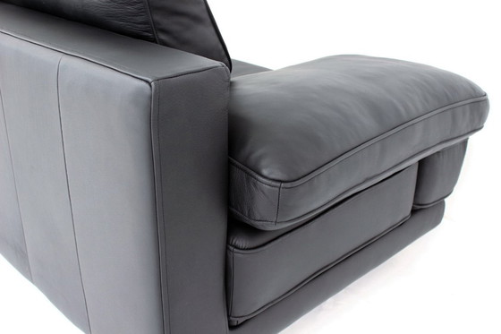 Image 1 of como nuevo! 1 de 2 ROLF BENZ 355 diseño clásico sofá con cuero de primera calidad en condiciones de exposición, RP. 4917 Euro, a