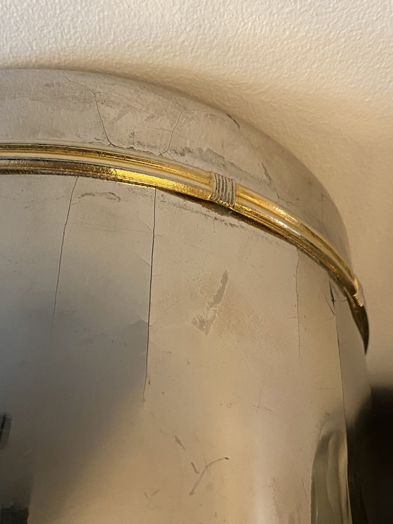 Image 1 of Vintage 60s/70s and rare Gucci ice cream or caviar bucket in silver-plated metal