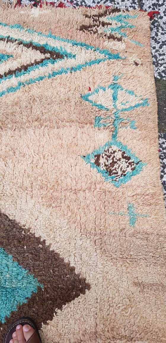 Image 1 of Handgeknoopt Berber kleed wol 335x167cm