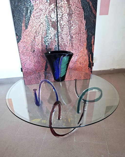 Coffee table by Maurice Barilone for Roche Bobois 1980s